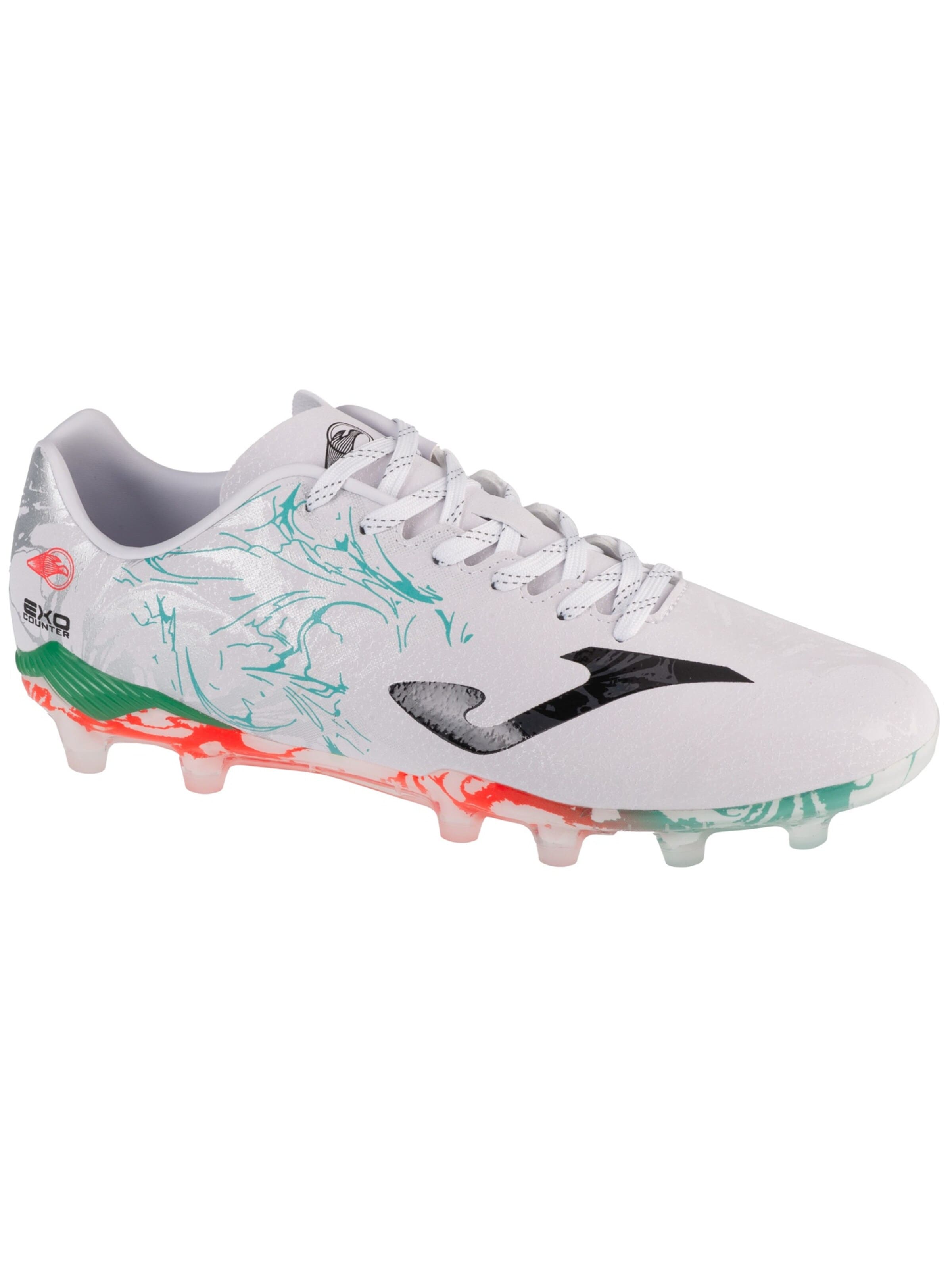 JOMA Soccer shoe 'Joma Super Copa 24 SUPW FG' in White: front