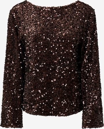 PIECES Shirts 'KAMMY' i brun: forside