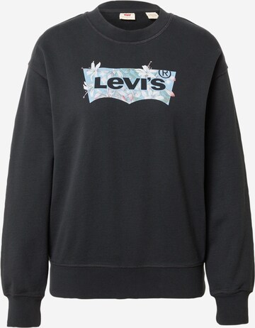 LEVI'S ® Mikina 'Graphic Standard Crew' – černá: přední strana