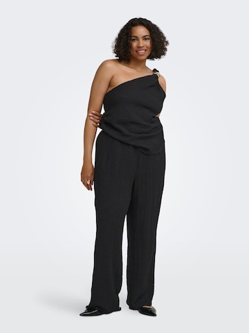 ONLY Carmakoma - Pierna ancha Pantalón 'CARErikka' en negro