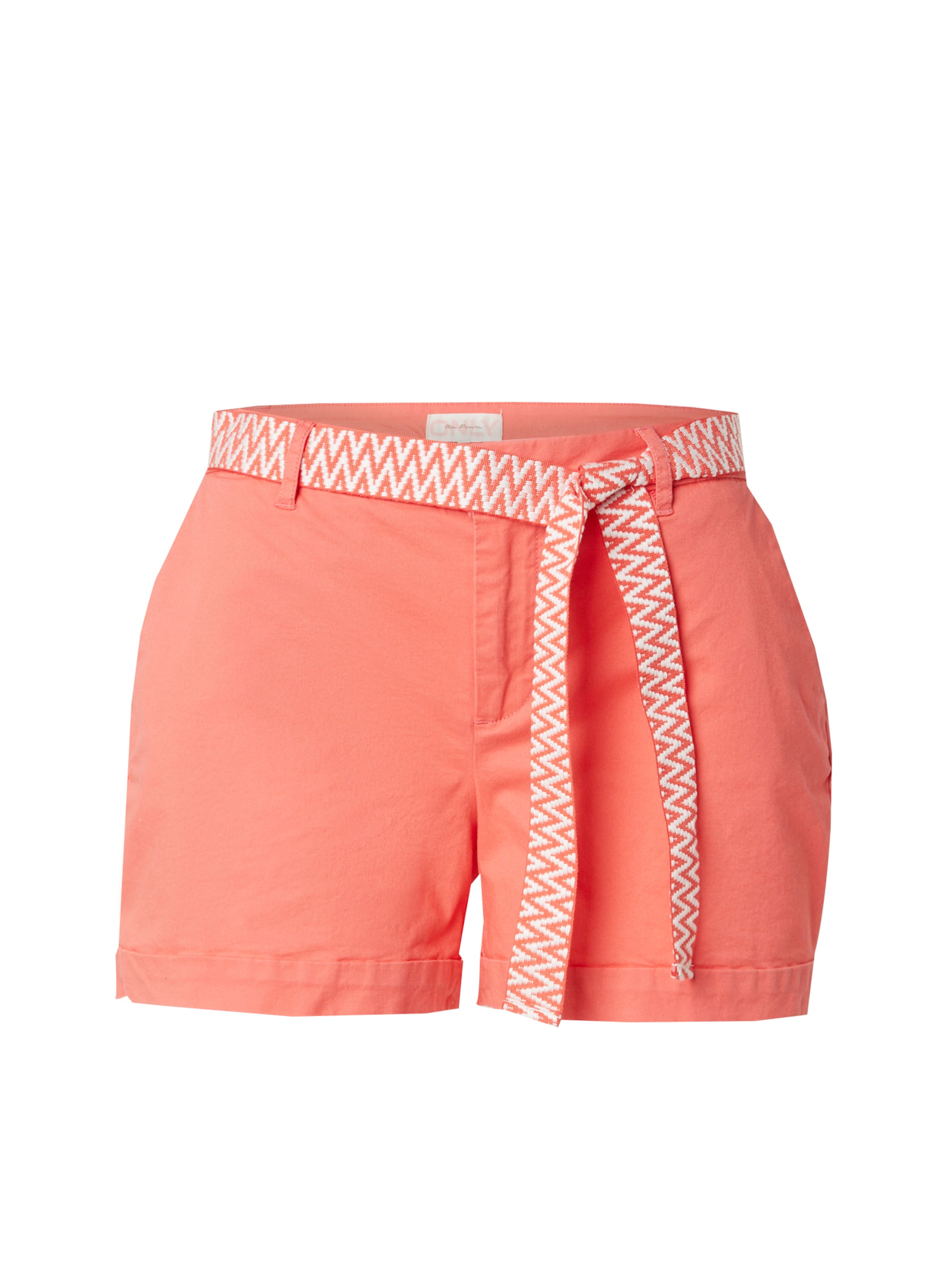 ONLYregular Hlače 'ONLBiana' - roza boja: prednji dio