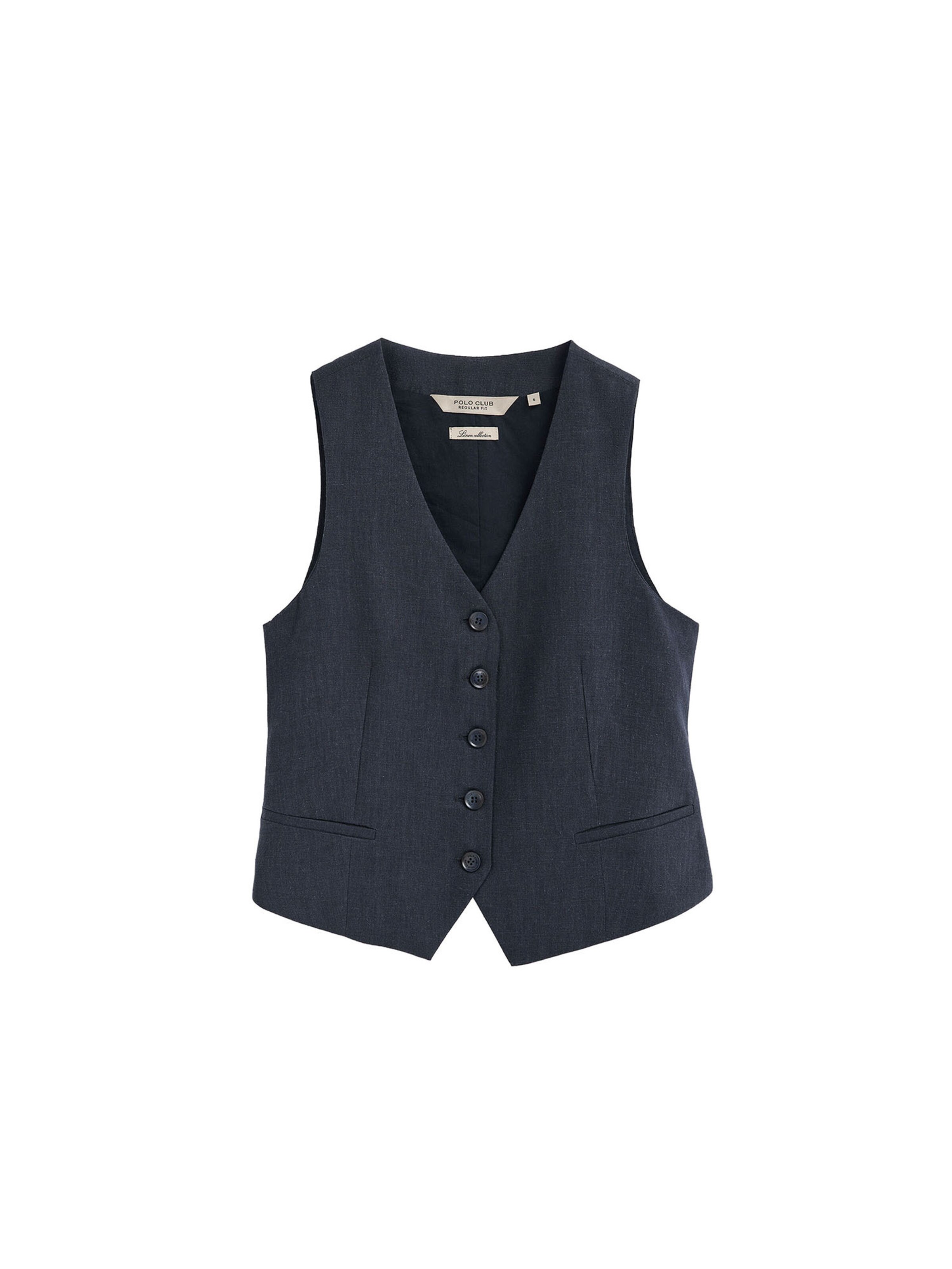 Polo Club Suit Vest 'Verona' in Blue: front