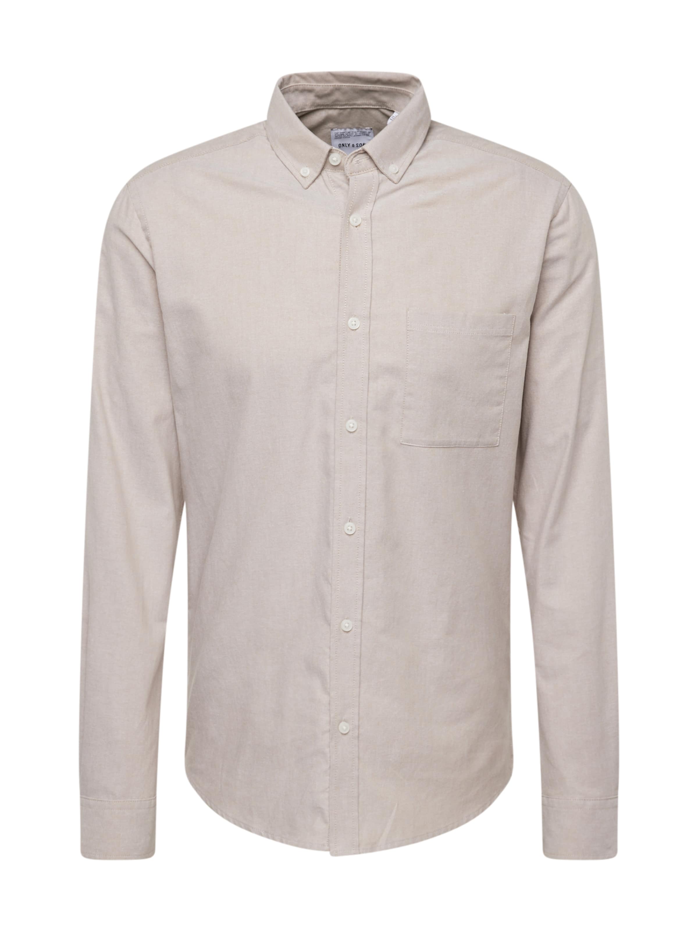 Only & Sons Triiksärk 'ONSAlvaro', värv beež: eest vaates