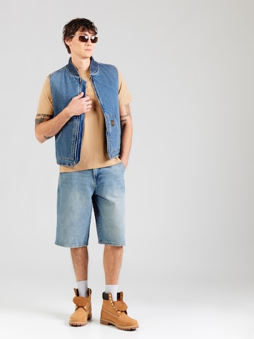 TIMBERLAND Majica 'ESTABLISHED 1973' | rjava barva