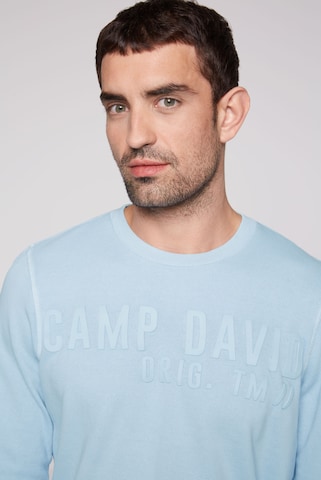 CAMP DAVID Sweatshirt in Blue