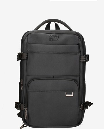 Zaino 'Zaino Coveri unisex poliestere 100% - Chiusura zip e tasche laterali' di Coveri Collection in grigio: frontale