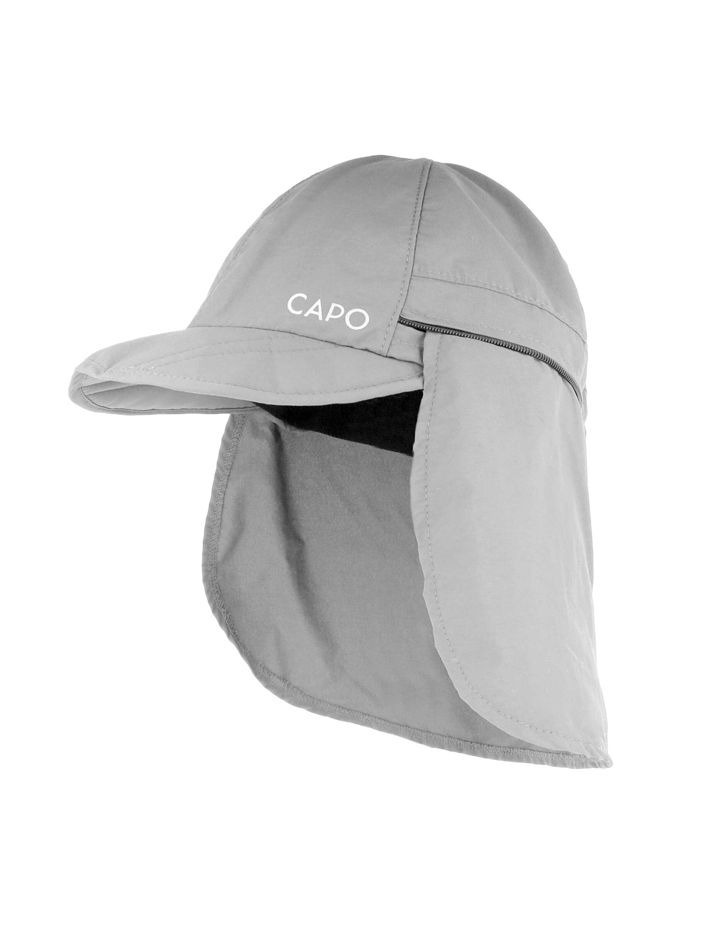 CAPO Cap in Silver: front