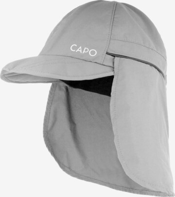 CAPO Cap in Silver: front