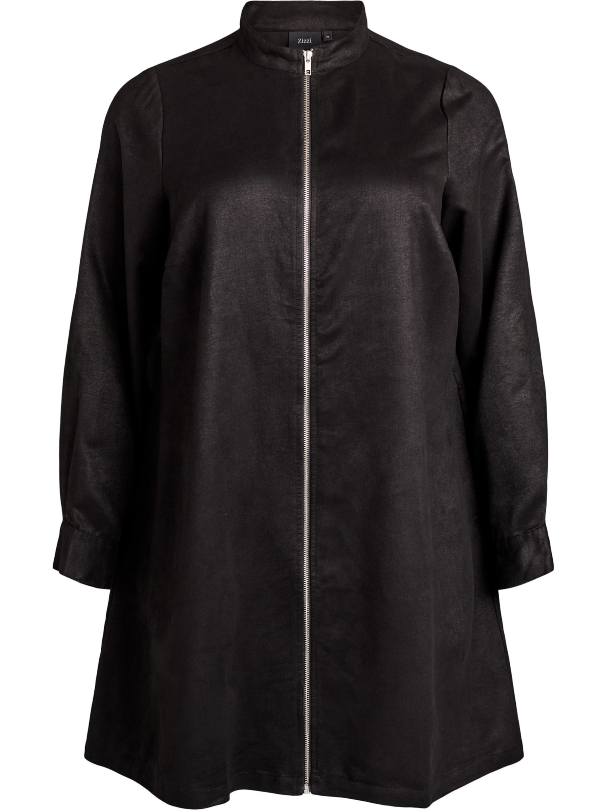 melns Zizzi Blūze 'ELUNA': no priekšpuses