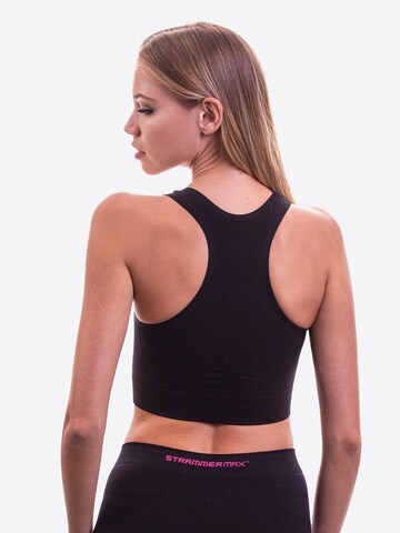 Strammer Max Performance Minimiser Sports Bra in Black