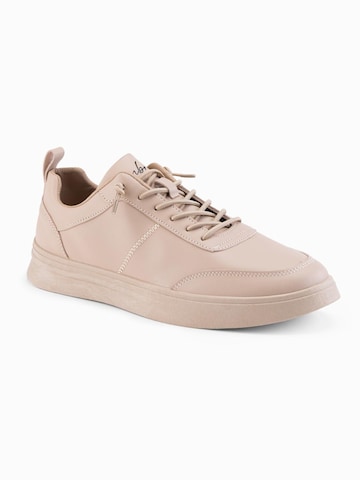 Ombre Sporty snøresko i beige