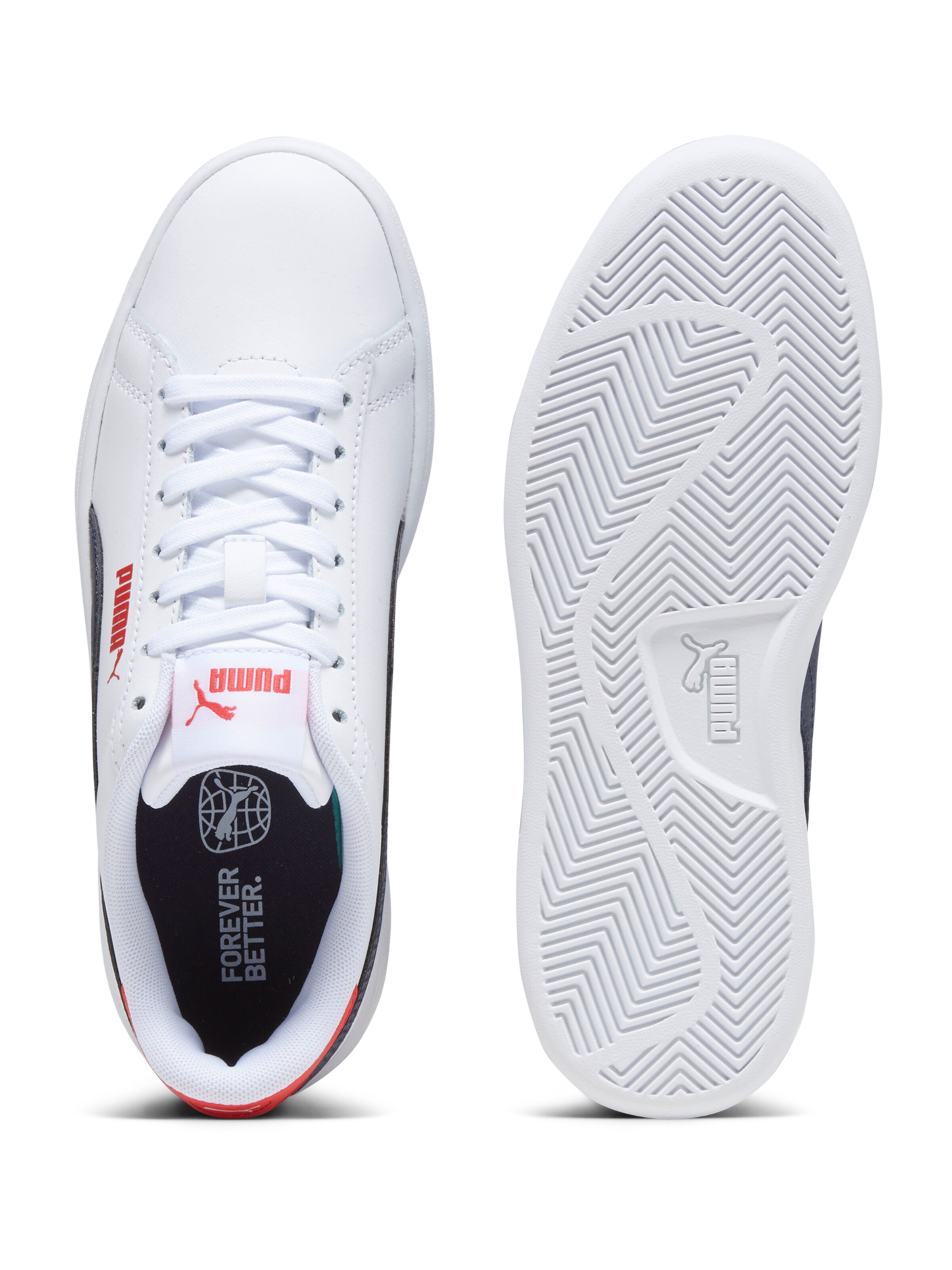 PUMA Platform trainers 'Smash 3.0' in White