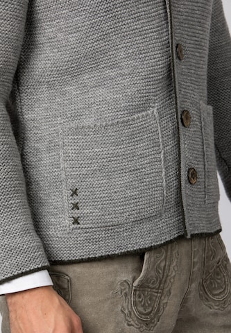 STOCKERPOINT Strickjacke 'Nicolo' in Grau