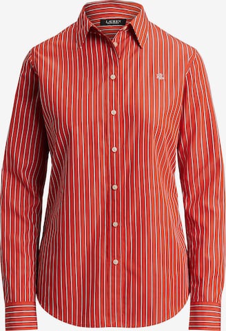 Lauren Ralph Lauren Μπλούζα σε πορτοκαλί: μπροστά