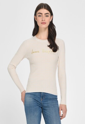 Laura Biagiotti Roma Pullover in Weiß: predná strana