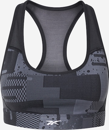 Reebok Bustier Sport-BH 'Lux Racer' in Grau: predná strana