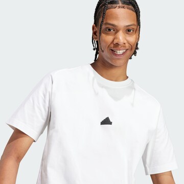 ADIDAS SPORTSWEAR Λειτουργικό μπλουζάκι 'Z.N.E.' σε λευκό
