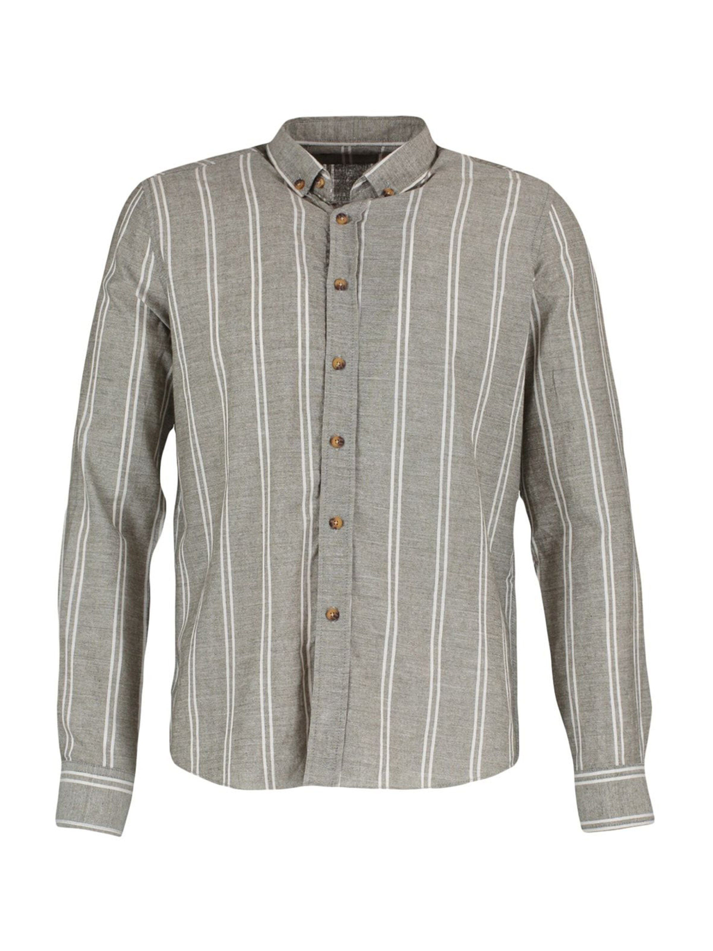 Trendyol Button Up Shirt in Green: front
