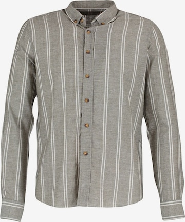 Trendyol Button Up Shirt in Green: front