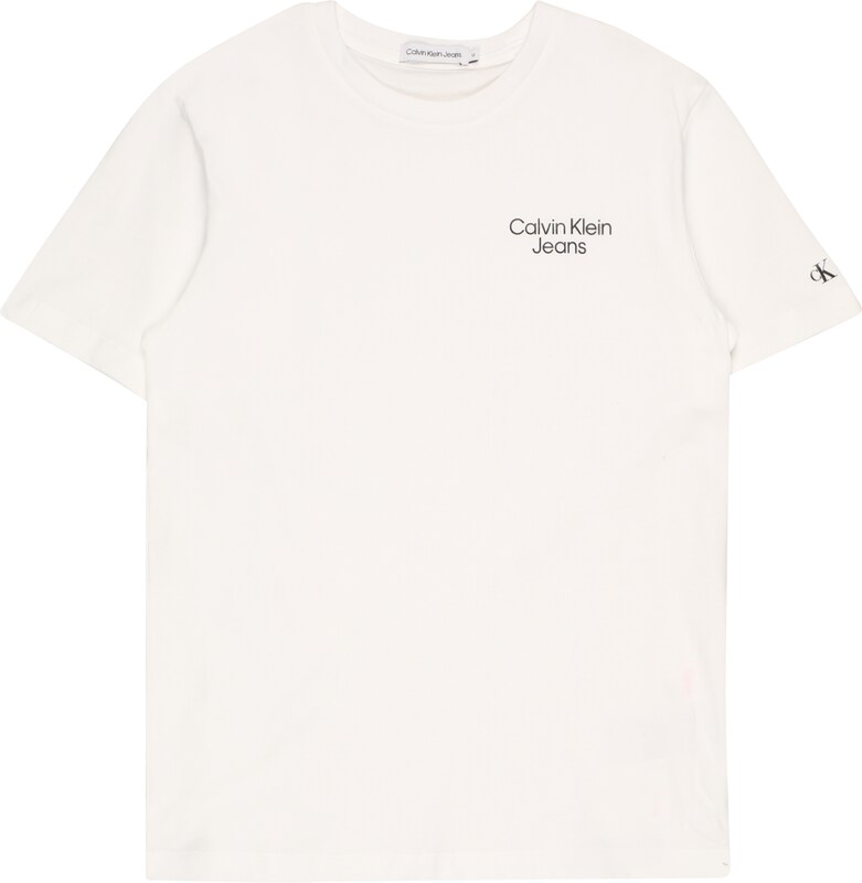 Calvin Klein Jeans Shirt in Weiß Calvin Klein Jeans Shirt in Weiß