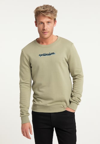 MO Sweatshirt in Grün: predná strana