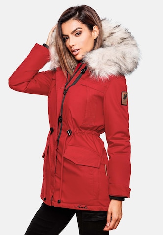 NAVAHOO Winterparka in Rood