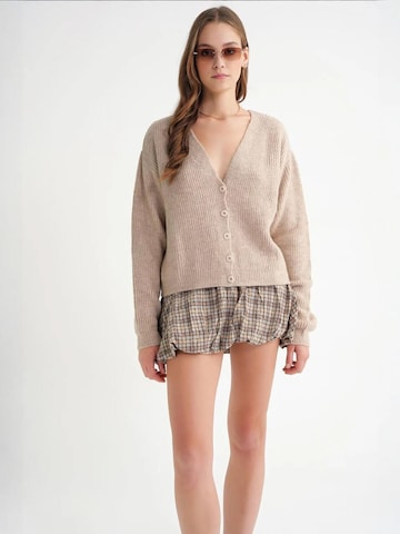 MixRay Gebreid vest in Beige