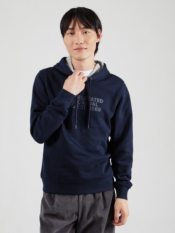 Sweat-shirt s.Oliver en bleu : devant
