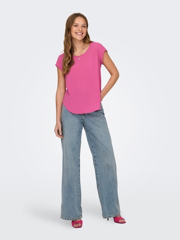 ONLY - Blusa 'ONLVic' en rosa