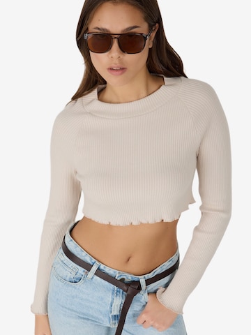 No Matter What Shirt in Beige: front