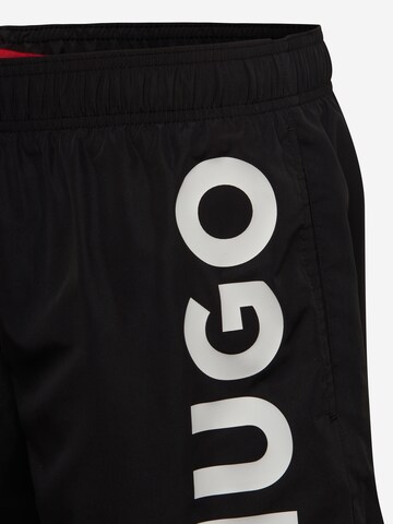 Shorts de bain 'Abas' HUGO en noir