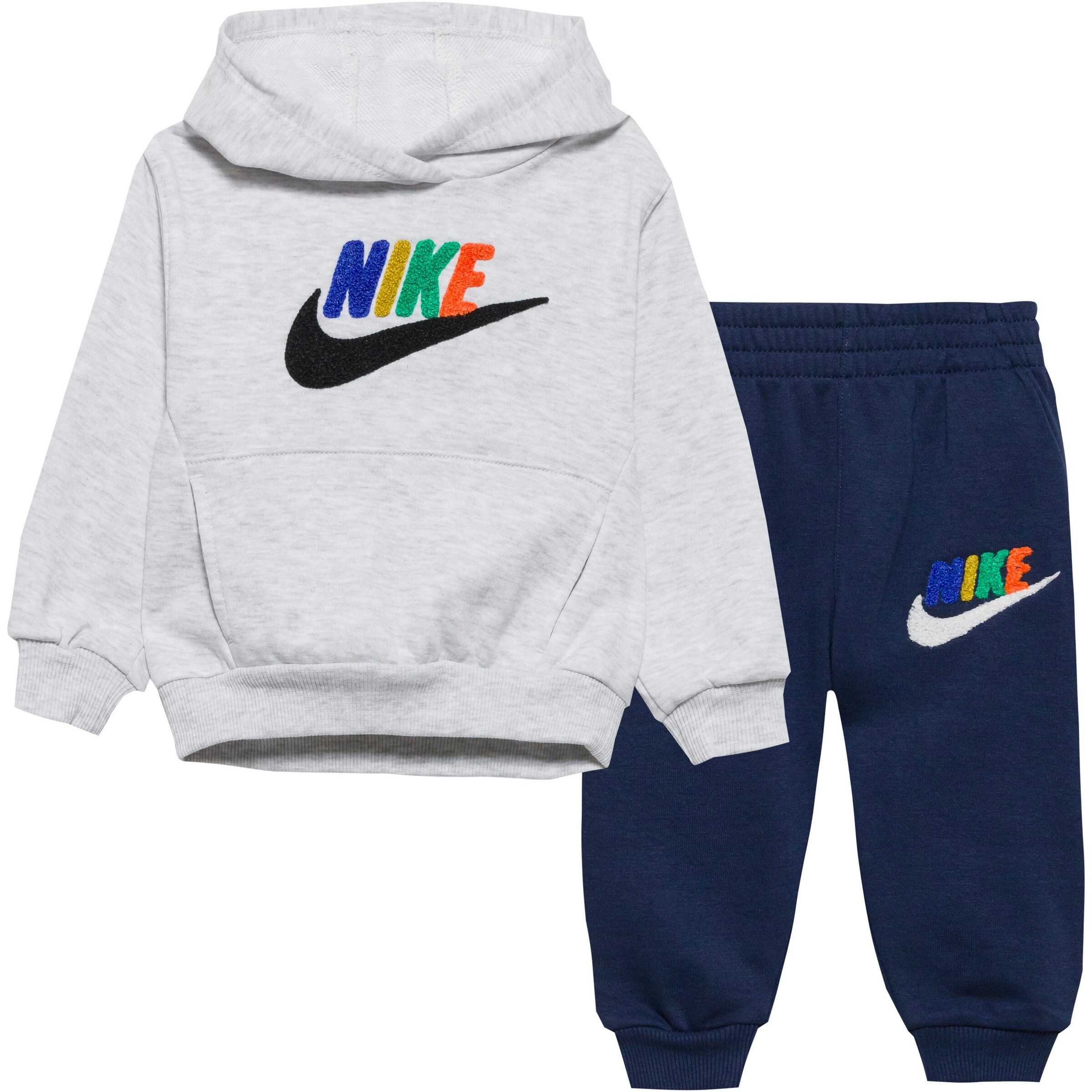 Nike Sportswear Jogginganzug 'Club' in Grau: Vorderseite