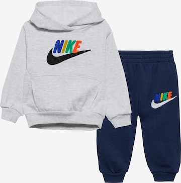 Nike Sportswear Sweatsuit 'Club' in Grey: front