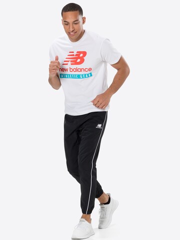 new balance T-Shirt in Weiß