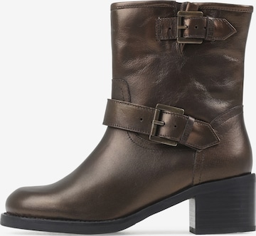 BRONX Ankle Boots 'New-Camperos' in Bronze: front