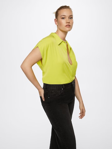 Camicia da donna 'LIM' di MANGO in verde