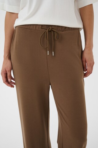Wide Leg Pantalon 'KAAnnie' Kaffe en marron