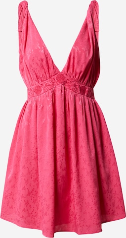 Nasty Gal Summer dress in Pink: front