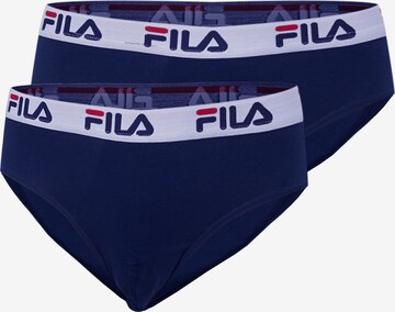 FILA Σλιπ σε μπλε: μπροστά