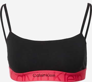 melns Calvin Klein Underwear Bezvīļu krūšturis Krūšturis: no priekšpuses