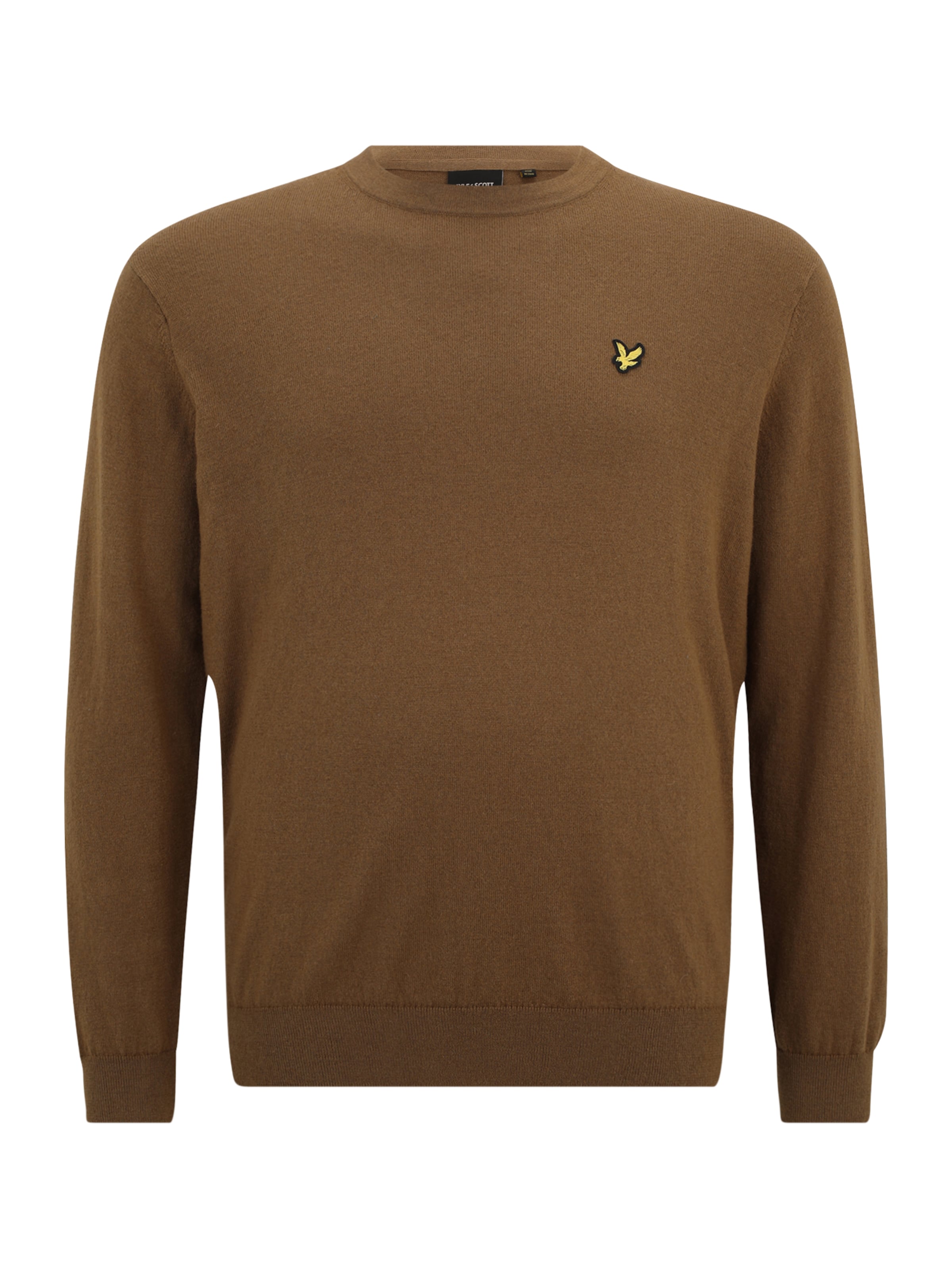 Lyle & Scott Big&Tall Pullover in Braun: Vorderseite