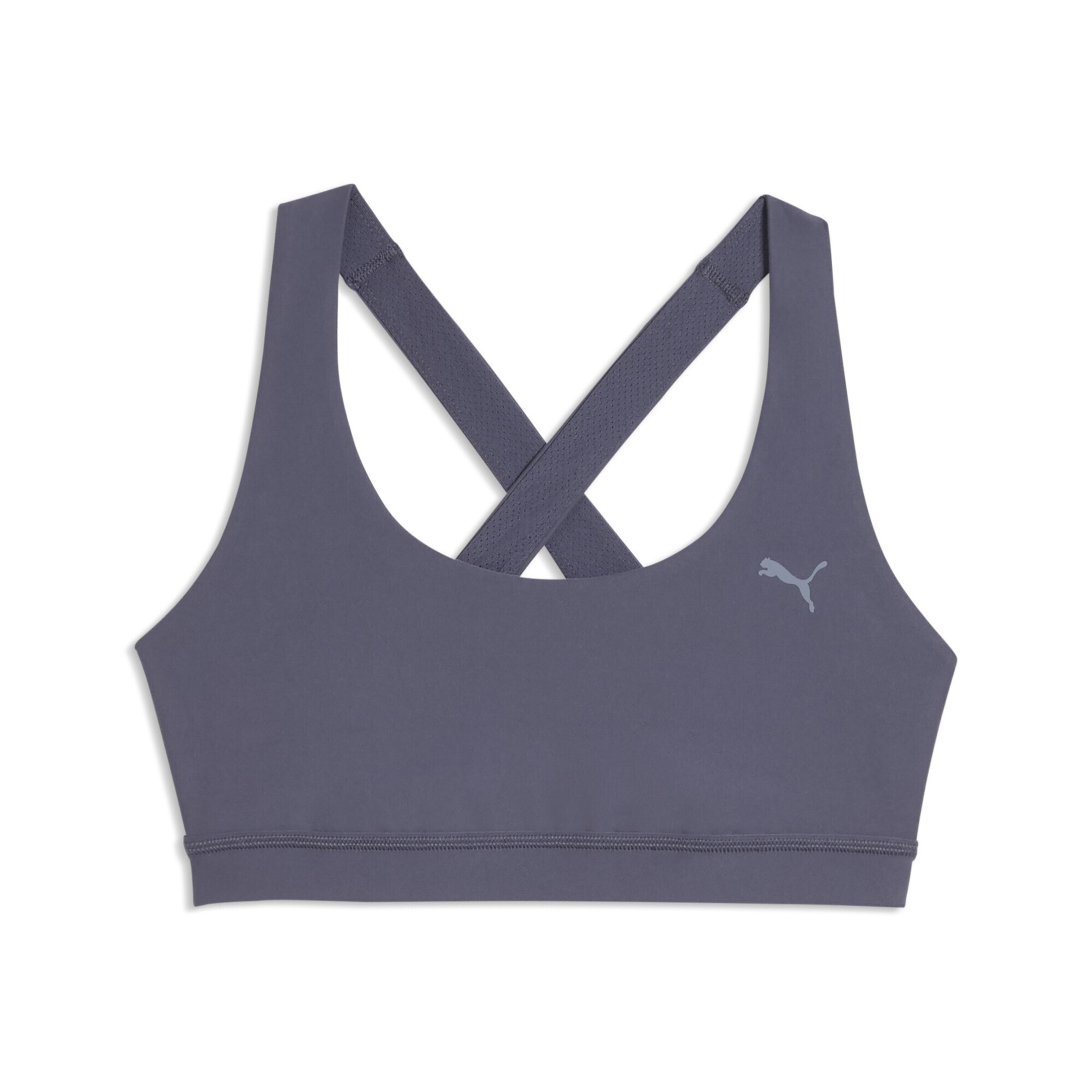 Bustier Soutien-gorge de sport 'Cloudspun' PUMA en gris : devant