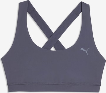 Bustier Soutien-gorge de sport 'Cloudspun' PUMA en gris : devant