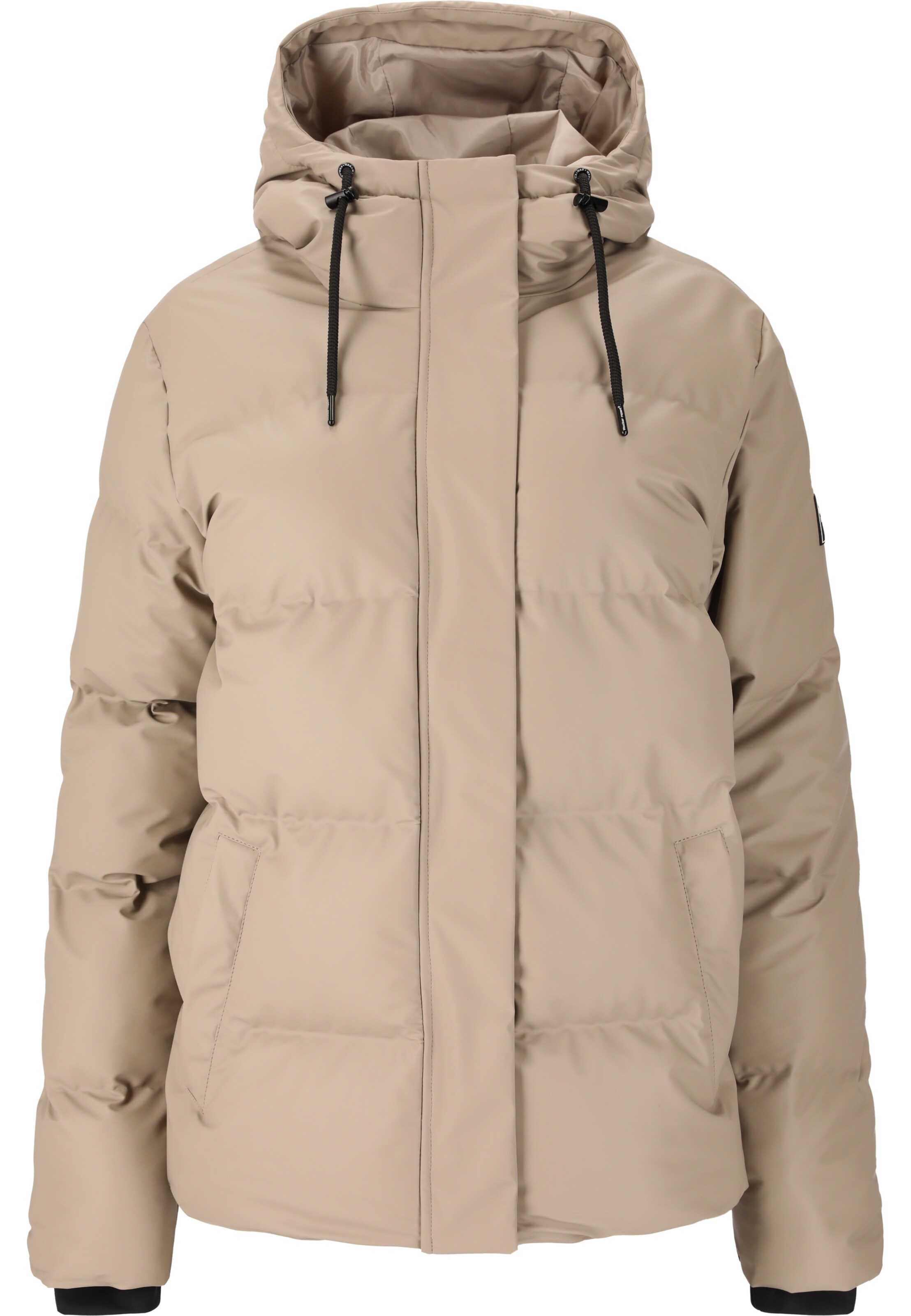 Weather Report Outdoor jacket 'Audrey' in Beige: front