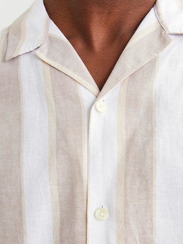 JACK & JONES - Ajuste confortable Camisa 'Summer' en beige