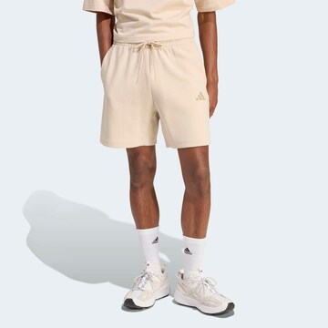 ADIDAS SPORTSWEAR Regular Workout Pants in Beige
