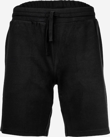 Emporio Armani regular Bukser i sort: forside