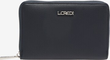 L.CREDI Wallet 'Filippa' in Blue: front