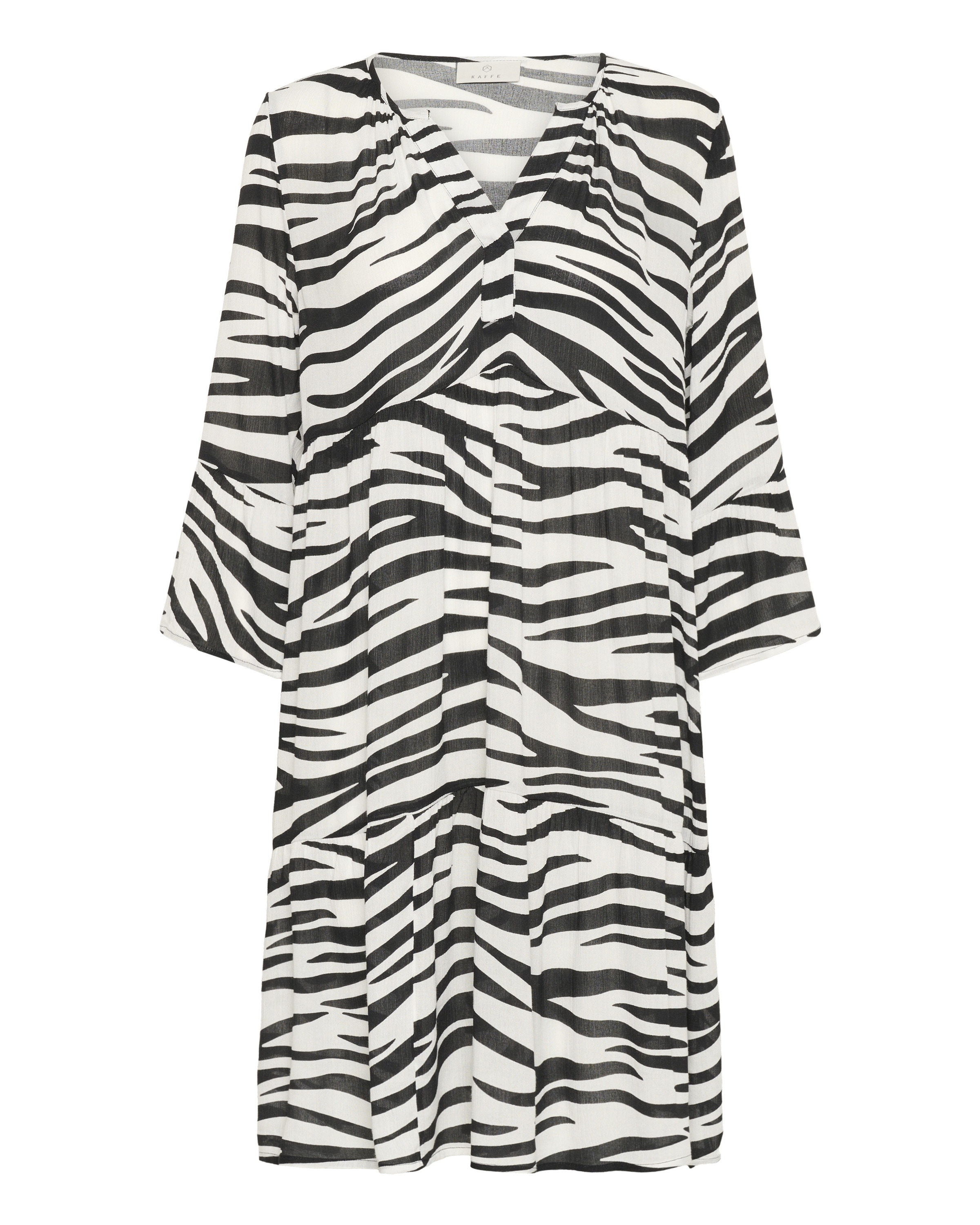 Kaffe Kjole i sort: forside