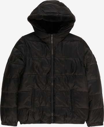 Abercrombie & Fitch Between-Season Jacket in Black: front